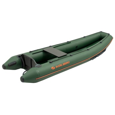 Kolibri KM-330C (Kolibri KM-330C) aufblasbares Kanu-Lamellenbuch, grün