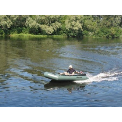 Надувний човен Adventure Scout T-290PS (світло-сіра)