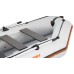 Kolibri KM-245 (Kolibri KM-245) hellgraues Motor-Schlauchboot + Air-Deck