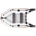 Kolibri KM-245 (Kolibri KM-245) hellgraues Motor-Schlauchboot + Air-Deck