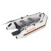 Kolibri KM-245 (Kolibri KM-245) hellgraues Motor-Schlauchboot + Air-Deck