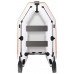 Kolibri KM-245 (Kolibri KM-245) hellgraues Motor-Schlauchboot + Air-Deck