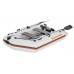 Kolibri KM-245 (Kolibri KM-245) hellgraues Motor-Schlauchboot + Air-Deck