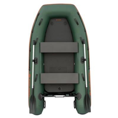 Колібрі КМ-270ХЛ (Kolibri KM-270XL) зелений моторний надувний човен + Air-Deck