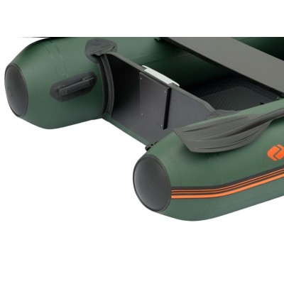 Колібрі КМ-270ХЛ (Kolibri KM-270XL) зелений моторний надувний човен + Air-Deck