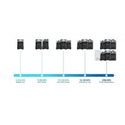 Комплект EcoFlow DELTA Pro + Smart Generator Dual Fuel