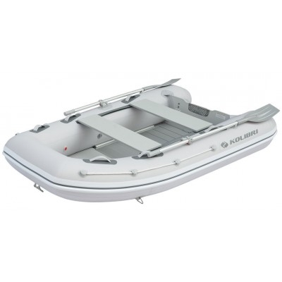 Колибри КМ-270ДХЛ (Kolibri KM-270DXL) моторная килевая надувная лодка + Air-Deck