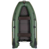 Kolibri KM-280DL (Kolibri KM-280DL) grünes Schlauchboot mit Motorkiel + buchförmigen Latten