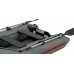 Kolibri KM-245 (Kolibri KM-245) dunkelgraues Motorschlauchboot + Lattenrostmatte