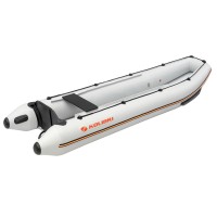 Колибри КМ-330С (Kolibri KM-330C) надувное каноэ слань-книжка, светло-серое