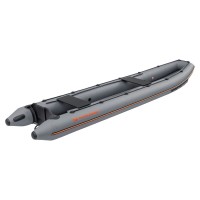 Колибри КМ-460С (Kolibri KM-460C) надувное каноэ слань-книжка, тёмно-серое