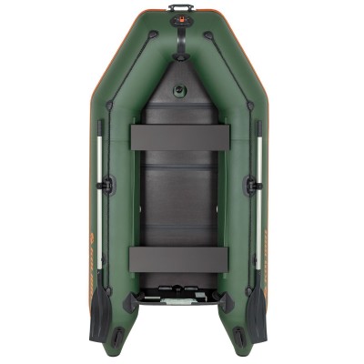 Kolibri KM-280D (Kolibri KM-280D Profi) grünes Motorkiel-Schlauchboot + Lattenbuch