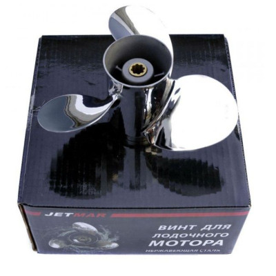 Гребний гвинт Jetmar нерж. Yamaha 20-30 HP (9 7/8x13-F) 664-45949-02-EL