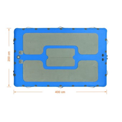 Колибри ДК-400 (Kolibri DK-400) светло-серая надувная док-платформа