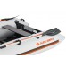 Kolibri KM-300D (Kolibri KM-300D Profi) hellgraues Schlauchboot mit Motorkiel + Aluminiumboden