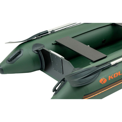 Надувная лодка Колибри КМ-300 (Kolibri KM-300) моторная без настила, зелёная