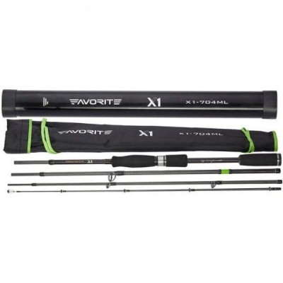 Спиннинг Favorite X1 Travel 764M 2.29m 7-24g Fast (1693.04.87)