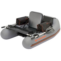 Колибри К-180Ф (Kolibri K-180F) темно-серая надувная гребная лодка + Air-Deck