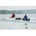 Kolibri K-220T (Kolibri K-220T) dunkelgraues aufblasbares Ruderboot + Lattenrost