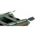 Колибри КМ-245Д (Kolibri KM-245D Профи) зелёная моторная килевая надувная лодка + слань-книжка