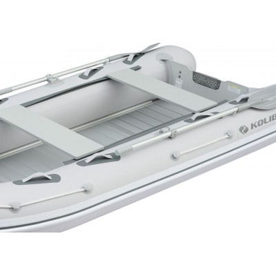 Колибри КМ-360ДХЛ (Kolibri KM-360DXL) моторная килевая надувная лодка + Air-Deck