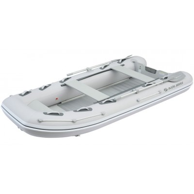 Колибри КМ-360ДХЛ (Kolibri KM-360DXL) моторная килевая надувная лодка + Air-Deck