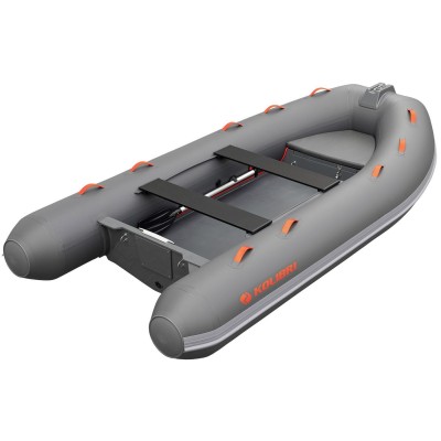 Надувная лодка RIB Kolibri Wing Lite W360LT, светло-серая
