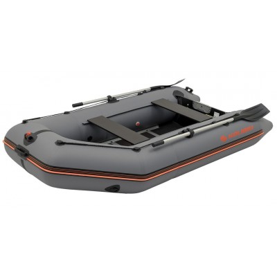 Kolibri KM-300D (Kolibri KM-300D Profi) dunkelgraues Schlauchboot mit Motorkiel + Aluminiumboden