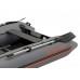 Kolibri KM-300D (Kolibri KM-300D Profi) dunkelgraues Schlauchboot mit Motorkiel + Aluminiumboden