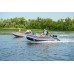 Kolibri KM-300D (Kolibri KM-300D Profi) dunkelgraues Schlauchboot mit Motorkiel + Aluminiumboden