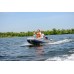 Kolibri KM-330DL (Kolibri KM-330DL) dunkelgraues Schlauchboot mit Motorkiel + Bodenbrett