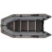 Kolibri KM-360D (Kolibri KM-360D Profi) dunkelgraues Schlauchboot mit Motorkiel + Aluminiumboden