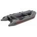 Kolibri KM-360D (Kolibri KM-360D Profi) dunkelgraues Schlauchboot mit Motorkiel + Aluminiumboden