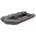 Kolibri KM-360D (Kolibri KM-360D Profi) dunkelgraues Schlauchboot mit Motorkiel + Aluminiumboden