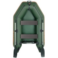 Kolibri KM-245 (Kolibri KM-245) grünes Motorschlauchboot, ohne Bodenbelag