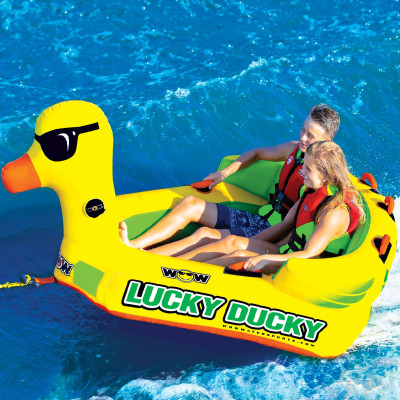 Schleppattraktion (Brötchen) WOW Lucky Ducky 2P Towable (19-1040)