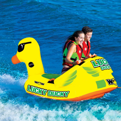 Schleppattraktion (Brötchen) WOW Lucky Ducky 2P Towable (19-1040)