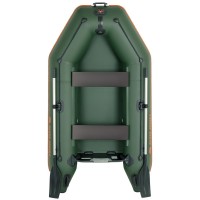 Kolibri KM-260 (Kolibri KM-260) grünes Motorschlauchboot + Lattenrostmatte