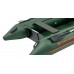Колібрі КМ-330 (Kolibri KM-330) зелений моторний надувний човен + Air-Deck