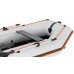 Kolibri KM-330D (Kolibri KM-330D Profi) hellgraues Schlauchboot mit Motorkiel + Aluminiumboden