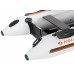 Kolibri KM-330D (Kolibri KM-330D Profi) hellgraues Schlauchboot mit Motorkiel + Aluminiumboden
