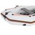 Kolibri KM-330D (Kolibri KM-330D Profi) hellgraues Schlauchboot mit Motorkiel + Aluminiumboden