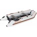 Kolibri KM-330D (Kolibri KM-330D Profi) hellgraues Schlauchboot mit Motorkiel + Aluminiumboden