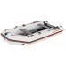 Kolibri KM-330D (Kolibri KM-330D Profi) hellgraues Schlauchboot mit Motorkiel + Aluminiumboden