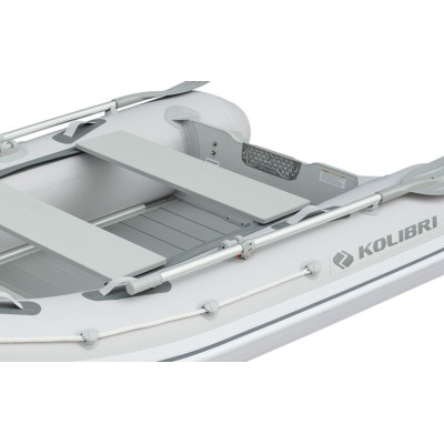 Надувная лодка Колибри КМ-270ДХЛ (Kolibri KM-270DXL) моторная килевая Air-Deck