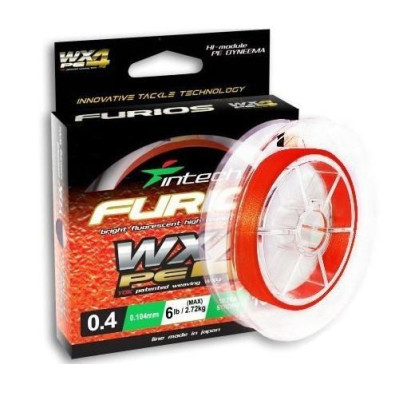 Шнур плетеный Intech FURIOS PE WX4 120 m 0.3 5 lb/2.27 kg (FS0630501)
