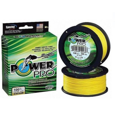 Шнур Power Pro 0.28 mm 20 kg 135 m желтый