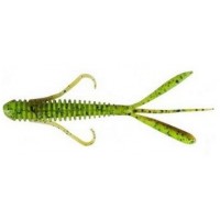 Силикон Keitech Hog Impact 3" 401 Green Pumpkin / Chartreuse (1551.03.23)