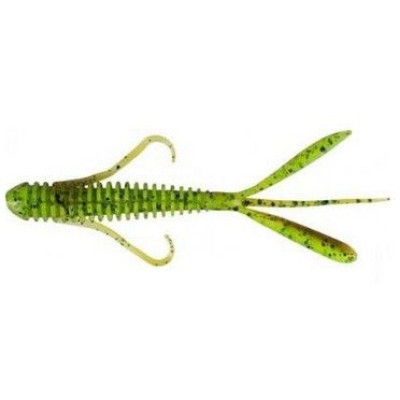 Силикон Keitech Hog Impact 3" 401 Green Pumpkin / Chartreuse (1551.03.23)