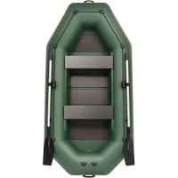 Kolibri K-280CT (Kolibri K-280CT) grünes aufblasbares Ruderboot + Lattenrost